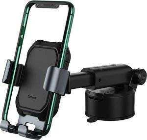 BASEUS TANK GRAVITY CAR MOUNT HOLDER WITH SUCTION BASE TARNISH BLACK