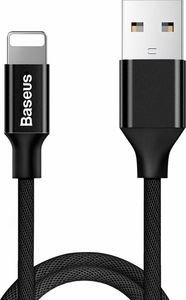 BASEUS CABLE YIVEN LIGHTNING 8-PIN 2A 1.2M BLACK