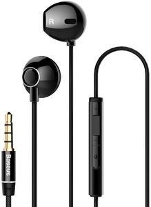 BASEUS WIRE HANDSFREE ENCOK H06 BLACK