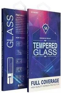 5D FULL GLUE TEMPERED GLASS FOR SAMSUNG GALAXY S10 PLUS (HOLE) BLACK OEM