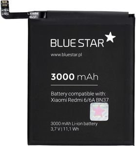 BLUE STAR BATTERY FOR XIAOMI REDMI 6/6A (BN37) 3000 MAH LI-ION
