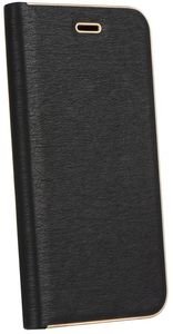 FORCELL LUNA BOOK FLIP CASE GOLD FOR SAMSUNG GALAXY A40 BLACK FORCELL LUNA BOOK FLIP CASE GOLD FOR SAMSUNG GALAXY A40 BLACK