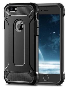 FORCELL ARMOR BACK COVER CASE FOR APPLE IPHONE 7 (4.7) BLACK