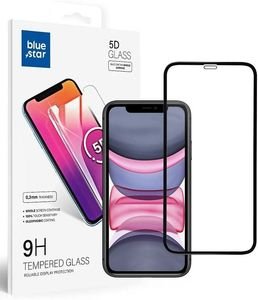 BLUE STAR TEMPERED GLASS FOR APPLE IPHONE XR 6,1 5D FULL COVER BLACK BLUE STAR TEMPERED GLASS FOR APPLE IPHONE XR 6,1 5D FULL COVER BLACK