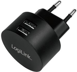 LOGILINK PA0218 USB SOCKET ADAPTER 2X USB-PORT FOR FAST CHARGING 10.5W LOGILINK PA0218 USB SOCKET ADAPTER 2X USB-PORT FOR FAST CHARGING 10.5W