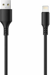 SETTY CABLE USB - LIGHTNING 1,0 M 2A BLACK NEW SETTY CABLE USB - LIGHTNING 1,0 M 2A BLACK NEW