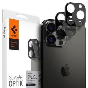 SPIGEN TR OPTIK 2 PACK GRAPH. FOR IPHONE 13 PRO/MAX