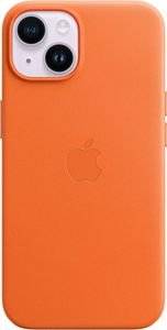 APPLE IPHONE 14 LEATHER CASE WITH MAGSAFE ORANGE MPP83