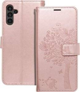 FORCELL MEZZO BOOK CASE FOR SAMSUNG A13 5G TREE ROSE GOLD
