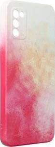 FORCELL SILICONE LITE CASE FOR SAMSUNG GALAXY A03S PINK