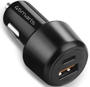 4SMARTS CAR CHARGER VOLTROAD ULTIMATE 83W PD + QC BLACK