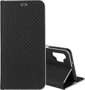 FORCELL LUNA CARBON FLIP CASE FOR SAMSUNG GALAXY A32 5G BLACK