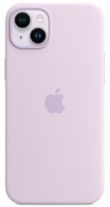 APPLE IPHONE 14 PLUS SILICONE CASE WITH MAGSAFE LILAC MPT83