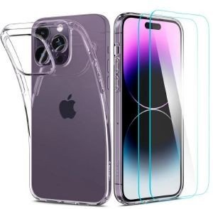 SPIGEN CRYSTAL PACK CRYSTAL CLEAR FOR IPHONE 14 PRO MAX SPIGEN CRYSTAL PACK CRYSTAL CLEAR FOR IPHONE 14 PRO MAX