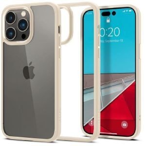 SPIGEN ULTRA HYBRID SAND BEIGE FOR IPHONE 14 PRO MAX SPIGEN ULTRA HYBRID SAND BEIGE FOR IPHONE 14 PRO MAX