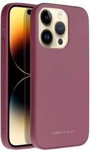 ROAR MATTE GLASS CASE FOR IPHONE 14 PRO CLARET