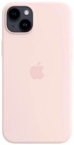 APPLE IPHONE 14 PLUS SILICONE CASE WITH MAGSAFE CHALK PINK MPT73