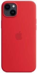 APPLE IPHONE 14 PLUS SILICONE CASE WITH MAGSAFE RED MPT63