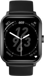 QCY GTS CALL WATCH BLACK - 1.85 TFT WRIST UP TO TALK 100+ WATCH FACES 15DAY BATT IPX8 WATER PROOF