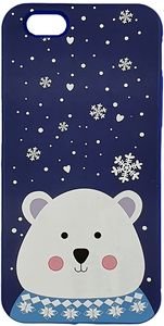 BACK COVER SILICON CASE POLAR BEAR FOR APPLE IPHONE 6/6S