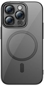 BASEUS GLITTER TRANSPARENT MAGNETIC CASE AND TEMPERED GLASS SET IPHONE 14 PRO BLACK BASEUS GLITTER TRANSPARENT MAGNETIC CASE AND TEMPERED GLASS SET IPHONE 14 PRO BLACK