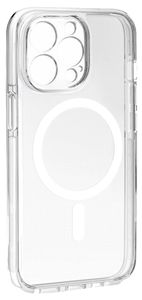 CLEAR MAG COVER CASE WITH CAMERA PROTECTION WITH MAGSAFE FOR IPHONE 15 PRO