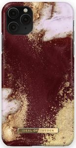 IDEAL OF SWEDEN  FASHION IPHONE 11 PRO MAX GOLDEN BURGUNDY MARBLE IDFCAW19-I1965-149