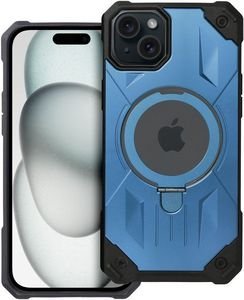 ARMOR MAG COVER CASE WITH MAGSAFE FOR IPHONE 15 PLUS BLUE ARMOR MAG COVER CASE WITH MAGSAFE FOR IPHONE 15 PLUS BLUE