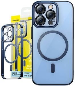 BASEUS GLITTER TRANSPARENT MAGNETIC CASE AND TEMPERED GLASS SET IPHONE 14 PRO BLUE BASEUS GLITTER TRANSPARENT MAGNETIC CASE AND TEMPERED GLASS SET IPHONE 14 PRO BLUE