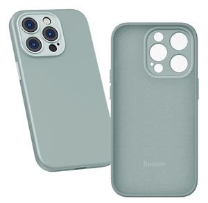 BASEUS LIQUID SILICA GEL CASE IPHONE 14 PRO SUCCULENT+ TEMPERED GLASS + CLEANING KIT BASEUS LIQUID SILICA GEL CASE IPHONE 14 PRO SUCCULENT+ TEMPERED GLASS + CLEANING KIT