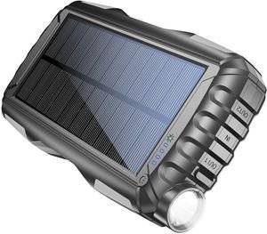 DENVER PSO-20009 SOLAR POWERBANK WITH 20000MAH BATTERY