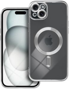 ELECTRO MAG COVER CASE WITH MAGSAFE FOR IPHONE 15 PLUS SILVER ELECTRO MAG COVER CASE WITH MAGSAFE FOR IPHONE 15 PLUS SILVER