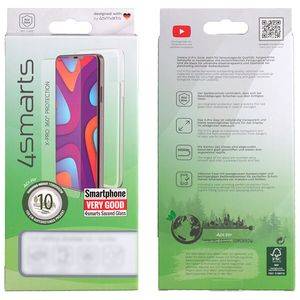 4SMARTS 360 STARTER SET X-PRO CLEAR GLASS + MOUNT FRAME + CLEAR CASE FOR SAMSUNG GALAXY A53