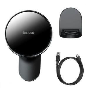 BASEUS BIG ENERGY CAR MOUNT WIRELESS CHARGER BLACK