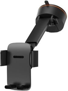 BASEUS EASY CONTROL CLAMP CAR MOUNT HOLDER PRO SUCTION CUP VERSION BLACK BASEUS EASY CONTROL CLAMP CAR MOUNT HOLDER PRO SUCTION CUP VERSION BLACK