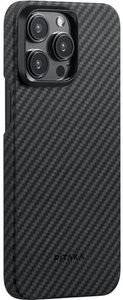 PITAKA MAGEZ 4 1500D CASE BLACK/GREY TWILL FOR IPHONE 15 PRO