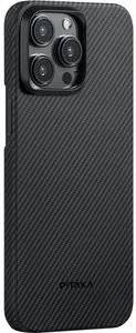 PITAKA MAGEZ 4 600D CASE BLACK/GREY TWILL FOR IPHONE 15 PRO