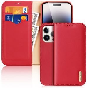 DUX DUCIS HIVO LEATHER WALLET CASE FOR APPLE IPHONE 15 PRO CZERWONE DUX DUCIS HIVO LEATHER WALLET CASE FOR APPLE IPHONE 15 PRO CZERWONE