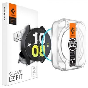 SPIGEN GLASS TR EZ FIT 2 PACK FOR SAMSUNG GALAXY WATCH6 44MM SPIGEN GLASS TR EZ FIT 2 PACK FOR SAMSUNG GALAXY WATCH6 44MM