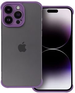MINI BUMPERS WITH CAMERA ISLAND PROTECTION CASE FOR IPHONE 15 PRO MAX DARK PURPLE MINI BUMPERS WITH CAMERA ISLAND PROTECTION CASE FOR IPHONE 15 PRO MAX DARK PURPLE