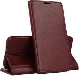 SMART MAGNETIC FLIP CASE FOR HUAWEI P30 LITE BURGUNDY