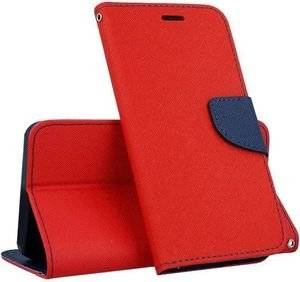 FANCY BOOK FLIP CASE FOR SAMSUNG A12 RED/NAVY