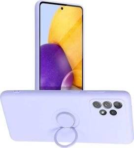 FORCELL SILICONE RING CASE FOR SAMSUNG GALAXY A52 5G / A52 LTE ( 4G ) / A52S VIOLET