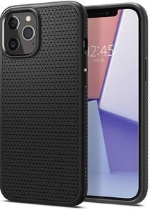SPIGEN LIQUID AIR BACK COVER CASE FOR IPHONE 12 / 12 PRO MATTE BLACK SPIGEN LIQUID AIR BACK COVER CASE FOR IPHONE 12 / 12 PRO MATTE BLACK