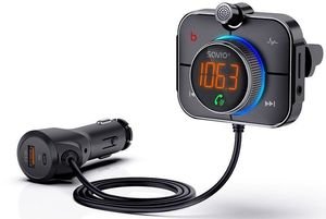 SAVIO TR-14 FM TRANSMITTER WITH BLUETOOTH AND PD CHARGER SAVIO TR-14 FM TRANSMITTER WITH BLUETOOTH AND PD CHARGER