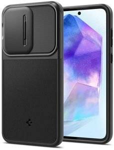 SPIGEN OPTIK ARMOR BLACK FOR SAMSUNG GALAXY A55