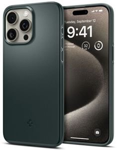 SPIGEN THIN FIT ABYSS GREEN FOR IPHONE 15 PRO MAX SPIGEN THIN FIT ABYSS GREEN FOR IPHONE 15 PRO MAX