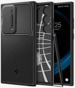 SPIGEN OPTIK ARMOR BLACK FOR SAMSUNG GALAXY S24 ULTRA