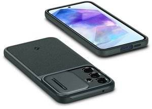 SPIGEN OPTIK ARMOR ABYSS GREEN FOR SAMSUNG GALAXY A55