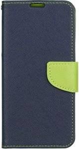 FANCY BOOK FLIP CASE FOR SAMSUNG A12 NAVY/LIME
